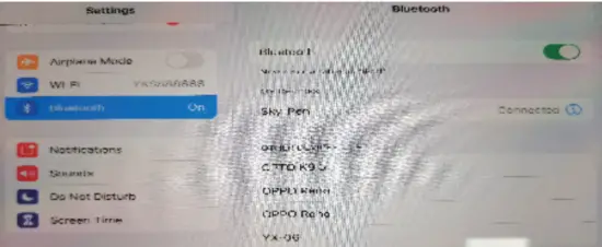 VONGONG ID715S iPad Pencil - Bluetooth