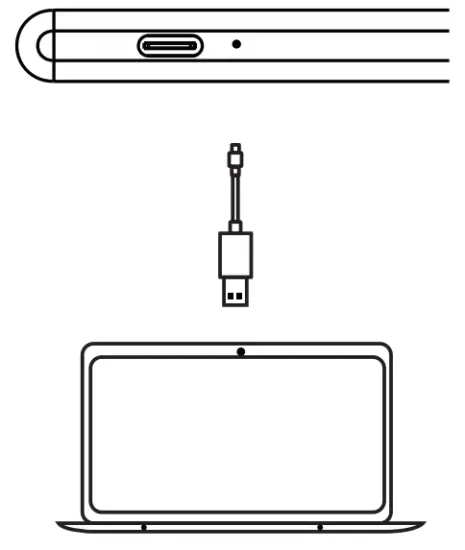 VONGONG ID715S iPad Pencil - Charging