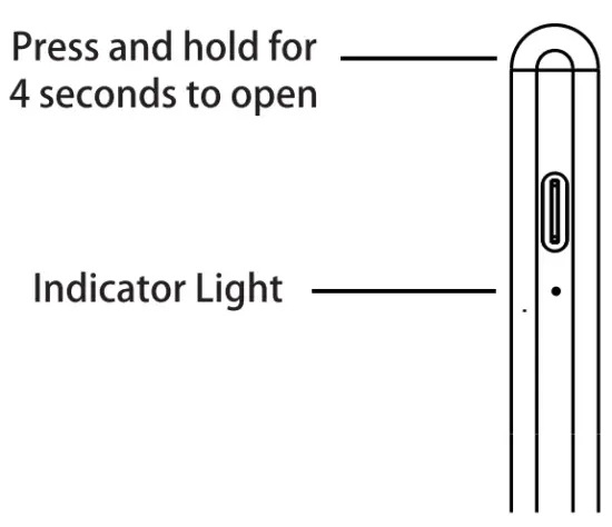 VONGONG ID715S iPad Pencil - Function