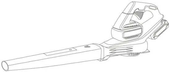 KIMO 6202 20V Cordless Leaf Blower -