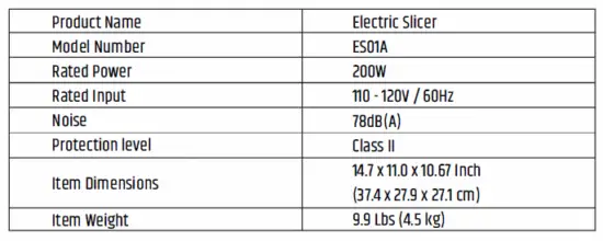 RAZORRI ES01A Solido Electric Slicer-fig-5