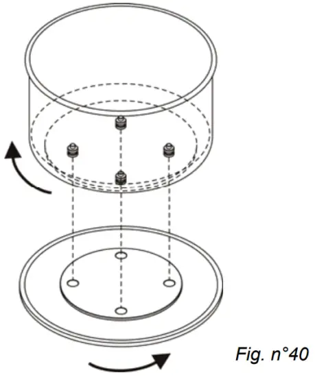 MACHINE WITH LIFTABLE HEAD AND REMOVABLE BOWL