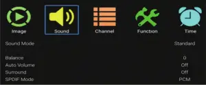Sound Menu
