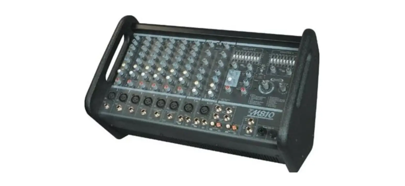 Yorkville M810 Powered Wedge Mixers Owner's Manual Yorkville M810 Powered Wedge Mixers Owner's Manual