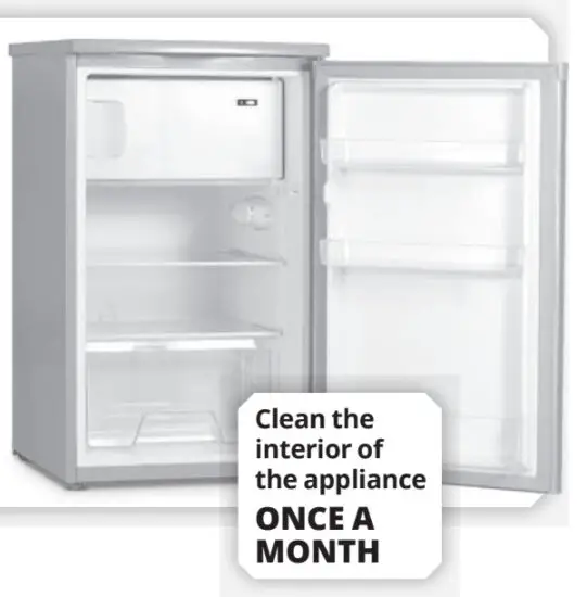 inventor MP850S Refrigerator Mini Bar - CLEANING 2