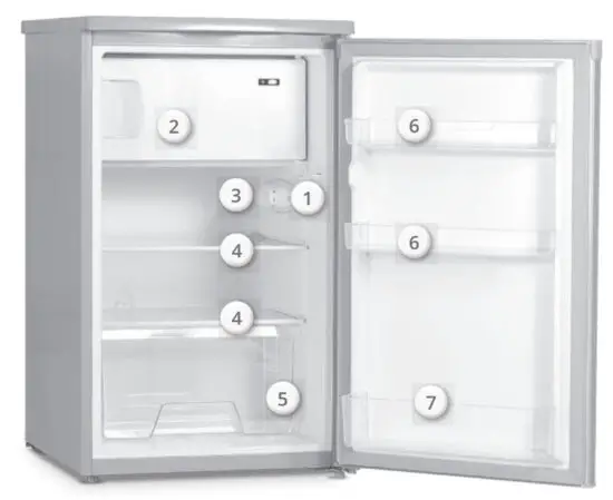 inventor MP850S Refrigerator Mini Bar - MINI BAR