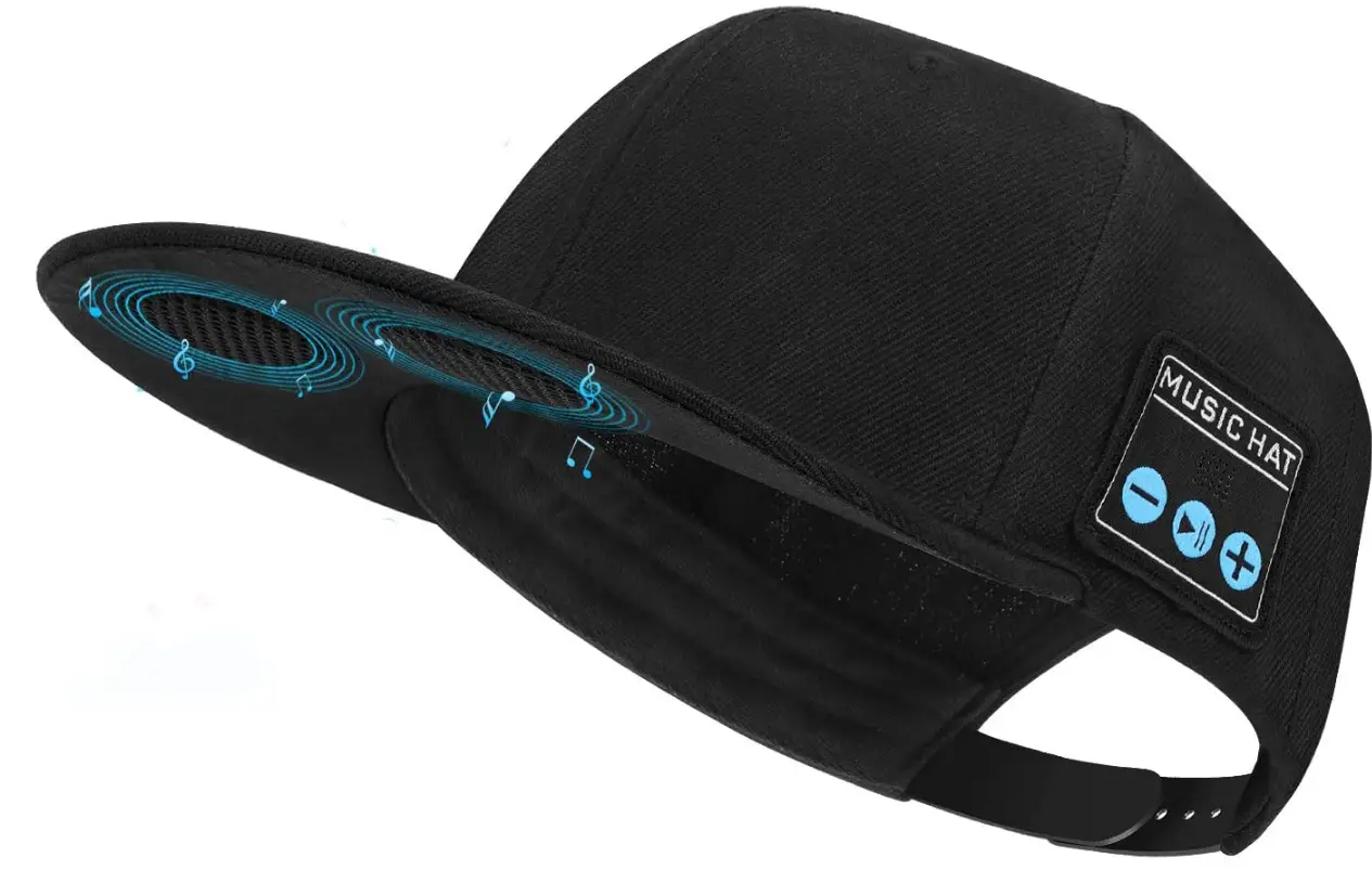 EDYELL-Hat-with-Bluetooth-Speaker-Adjustable-Bluetooth-Hat-Wireless-Smart-Speakerphone-img