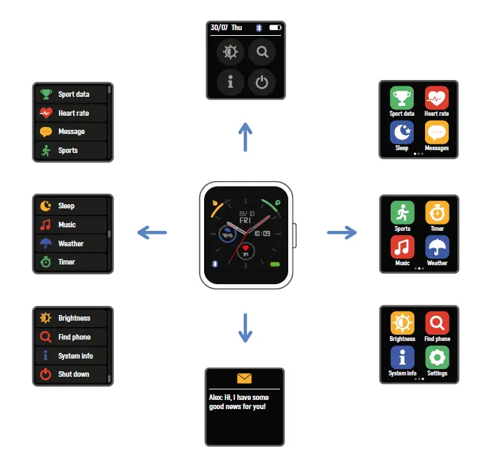 FOREVER-SW-310-Waterproof-SMARTWATCH-FIG-5