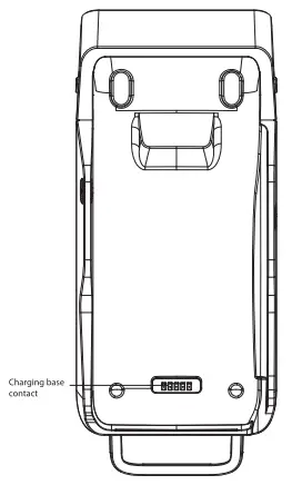 Charging Cradle Top View