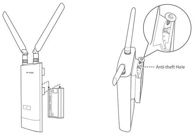 IP-COM iUAP AC M Indoor Outdoor Wi Fi Access Point - 7
