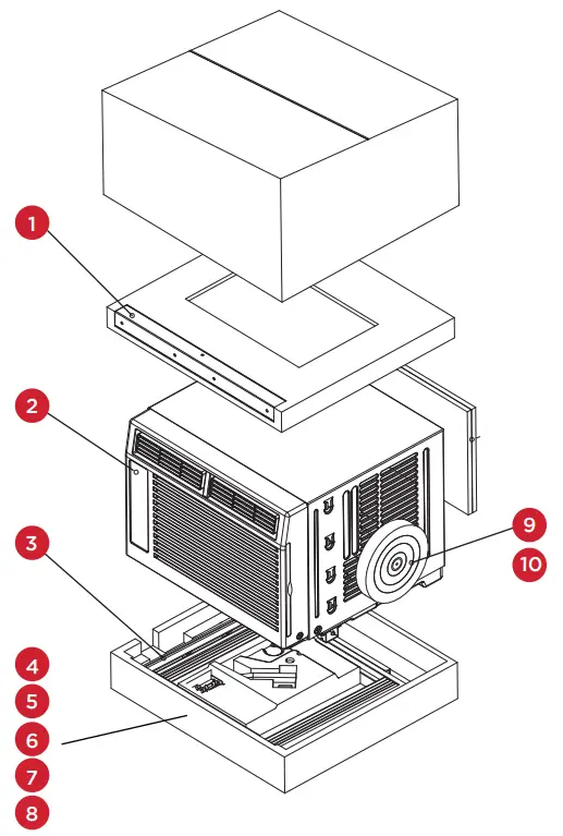 TCL H5W23M 5K Mechanical Window Air Conditioner - fig16