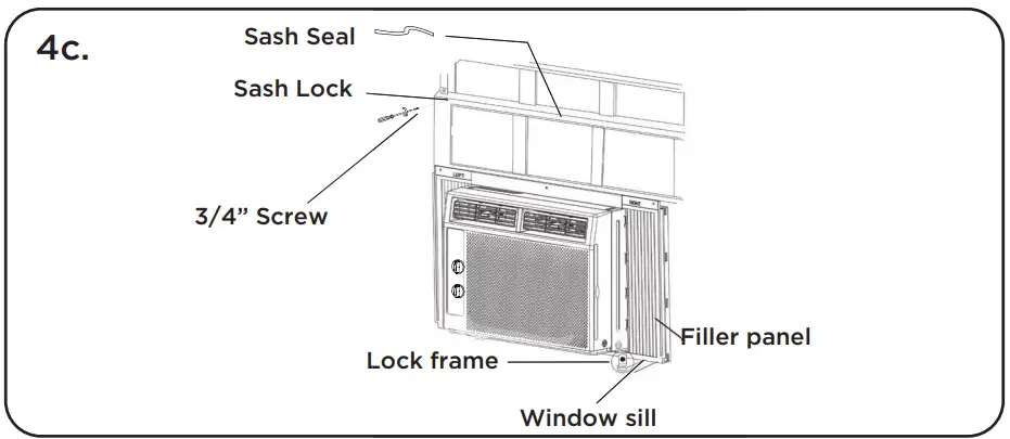 TCL H5W23M 5K Mechanical Window Air Conditioner - fig21
