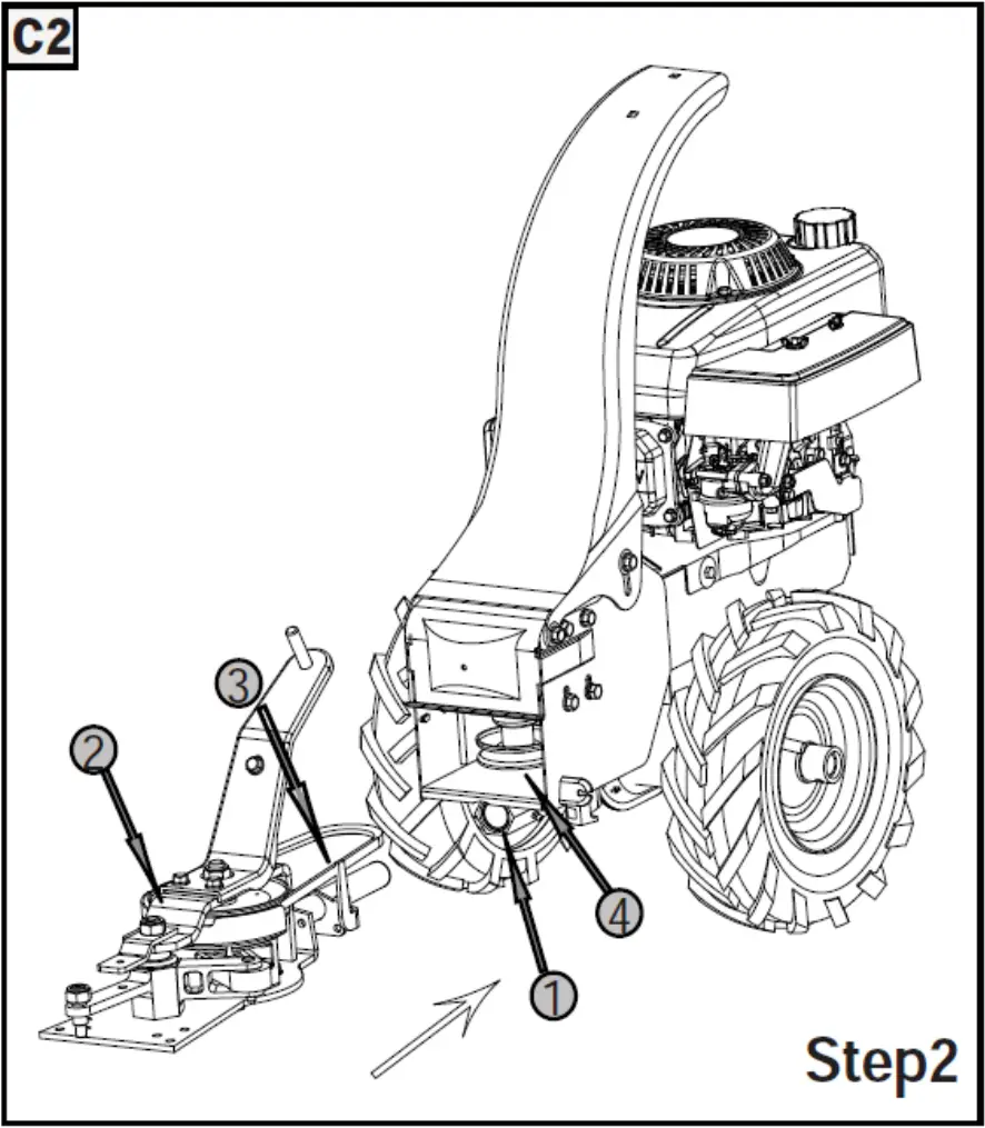TEXAS CB 8700 rough grass movers 2C2