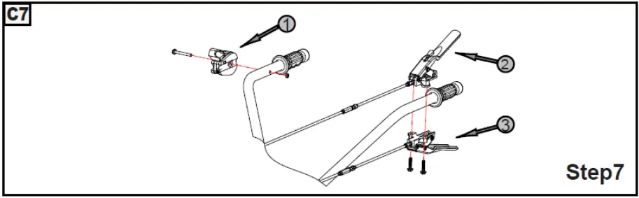 TEXAS CB 8700 rough grass movers 2C7