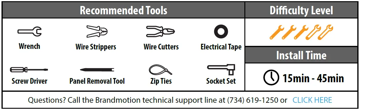 BRANDMOTION DRVC-2110 2K High Definition Dash Camera-FIG1