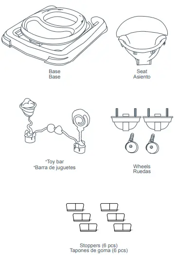 baby trend WK14XXXA Trend 2.0 Activity Walker-fig2