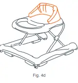 baby trend WK14XXXA Trend 2.0 Activity Walker-fig5