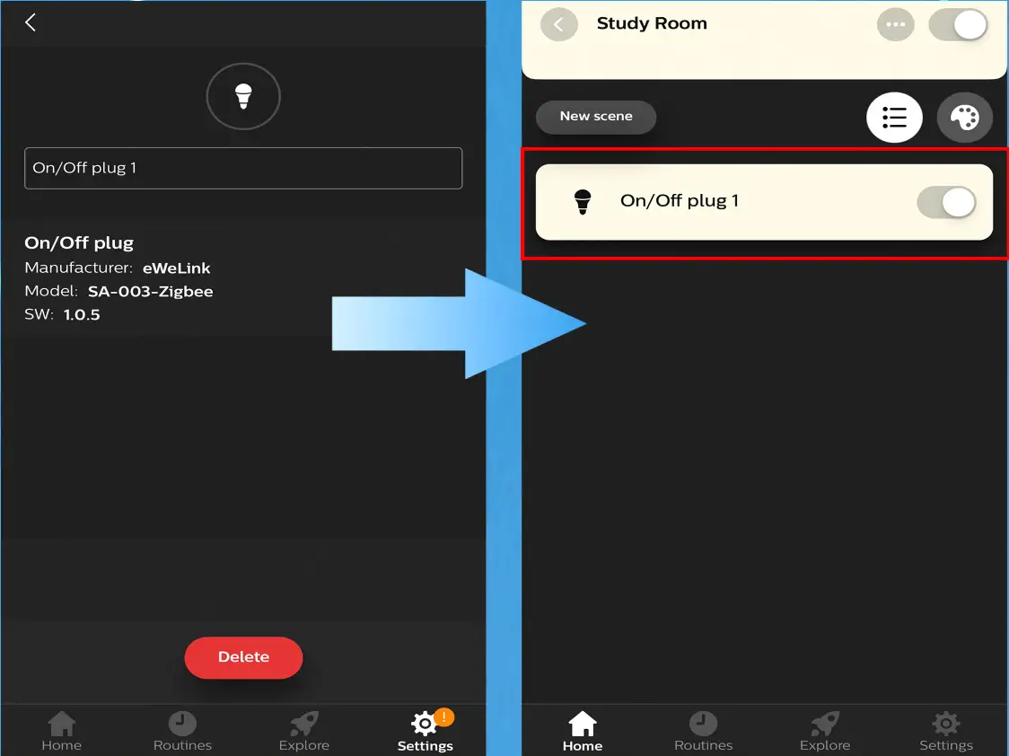 Zigbee Smart Plug-Smarthug- on