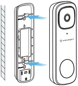 AMCREST AD410 4MP Video Doorbell Camera Step 3A