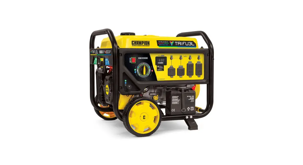 Champion 100416 8000w Tri Fuel Portable Generator User Guide