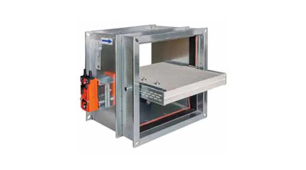 Lindab Sdr1-m Smoke Control Damper Instructions