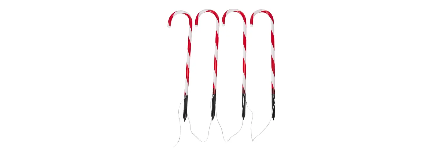 Anko 42781271 Solar Powered 4 Candy Cane Stakes Lights User Manual Anko 42781271 Solar Powered 4 Candy Cane Stakes Lights User Manual