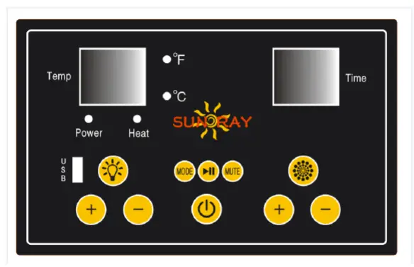 SUNRAY 200D1 Outdoor Series Traditional Sauna-17