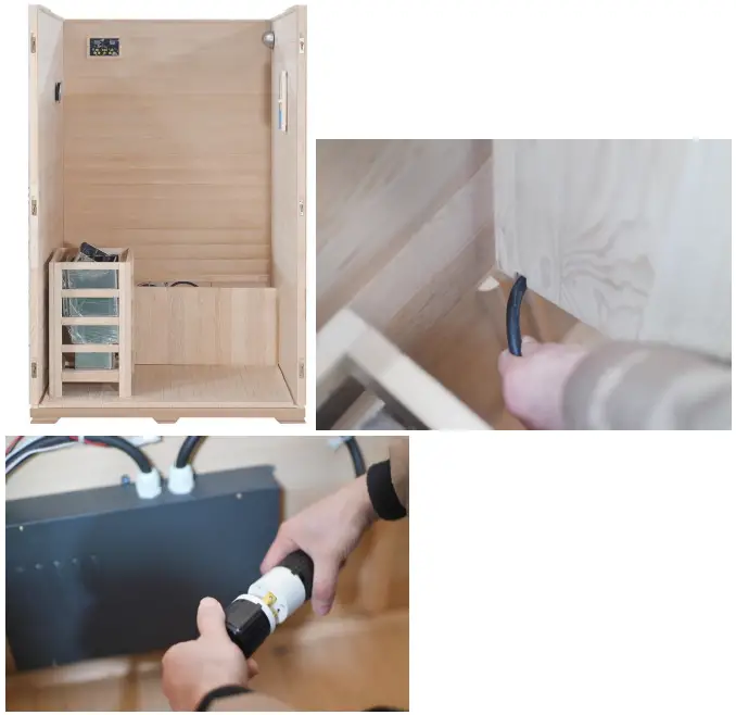 SUNRAY 200D1 Outdoor Series Traditional Sauna-7