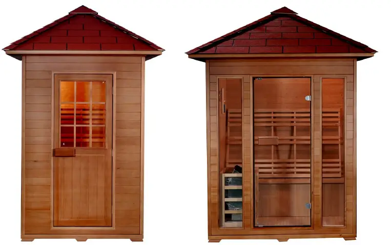 SUNRAY 200D1 Outdoor Series Traditional Sauna