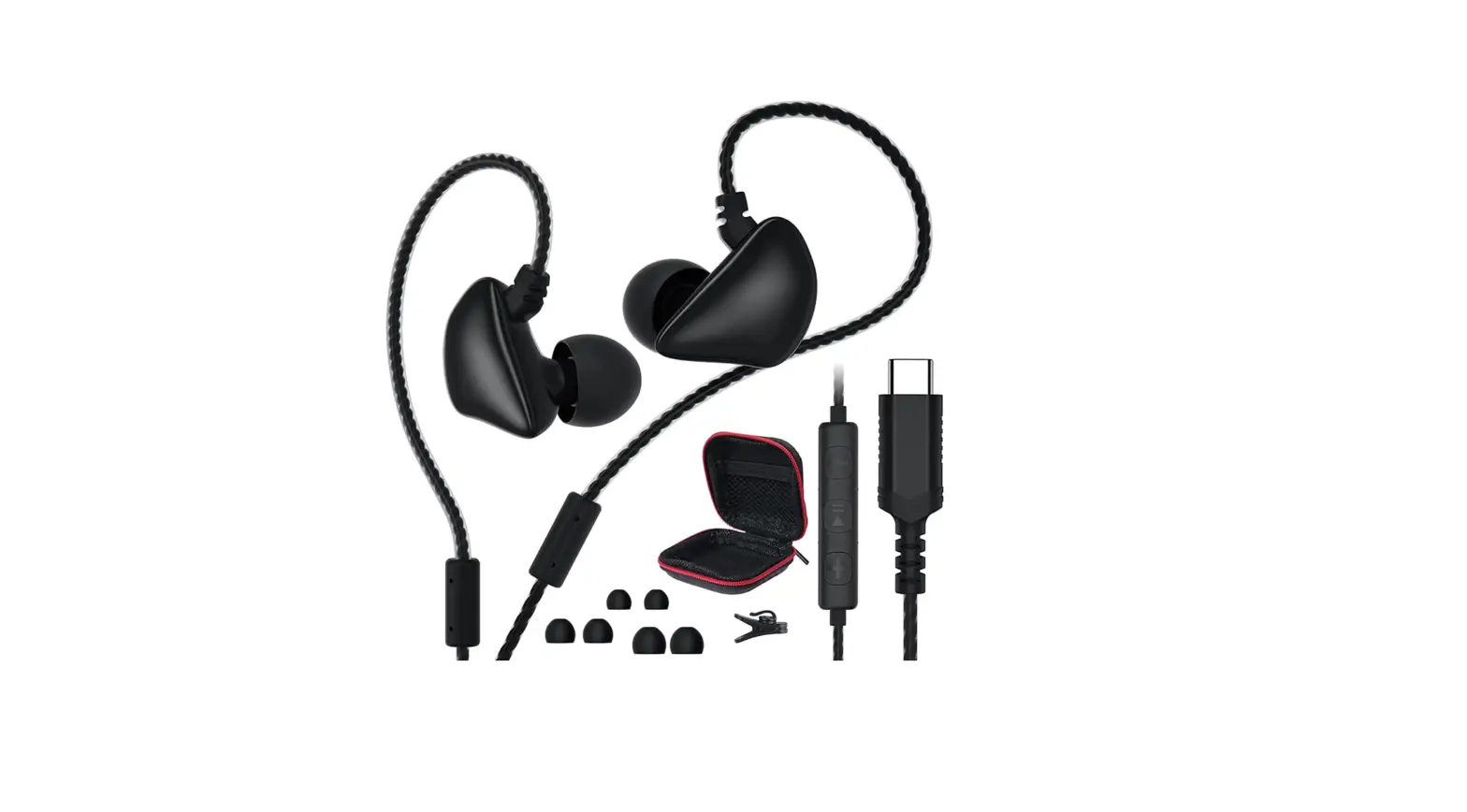 Jelanry Usb C Headphones Over Ear Hooks For Samsung Flip4-user Instructions