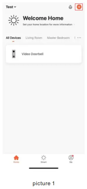 MC0639V4 Standalone WiFi Doorbell - TuyaSmart App 1