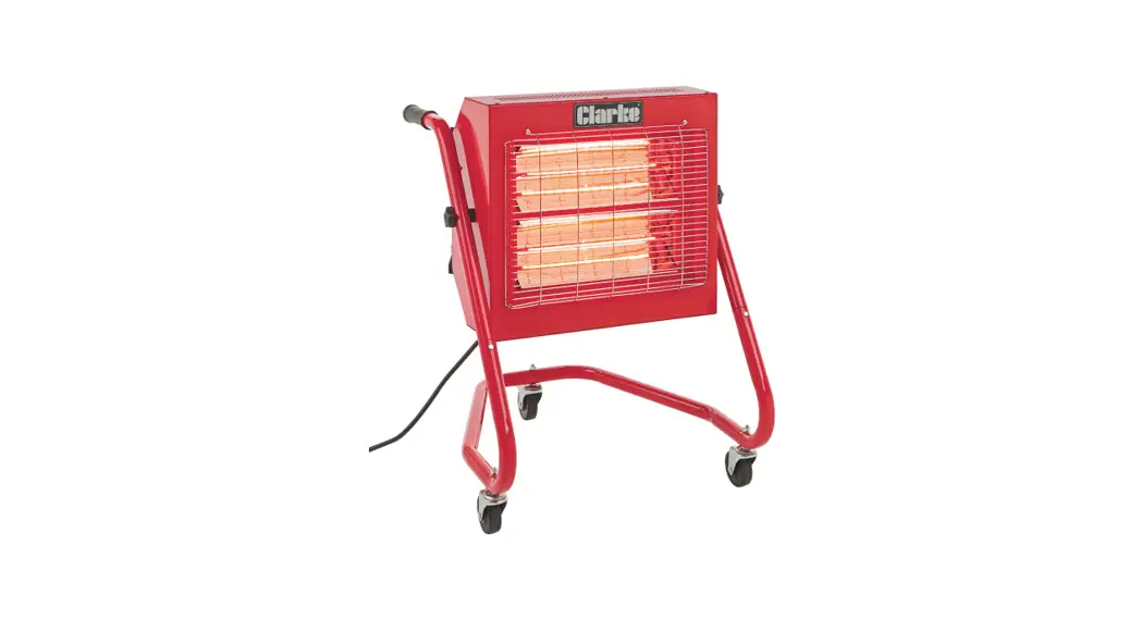 Clarke Devil 371spd Quartz Halogen Heater Instruction Manual