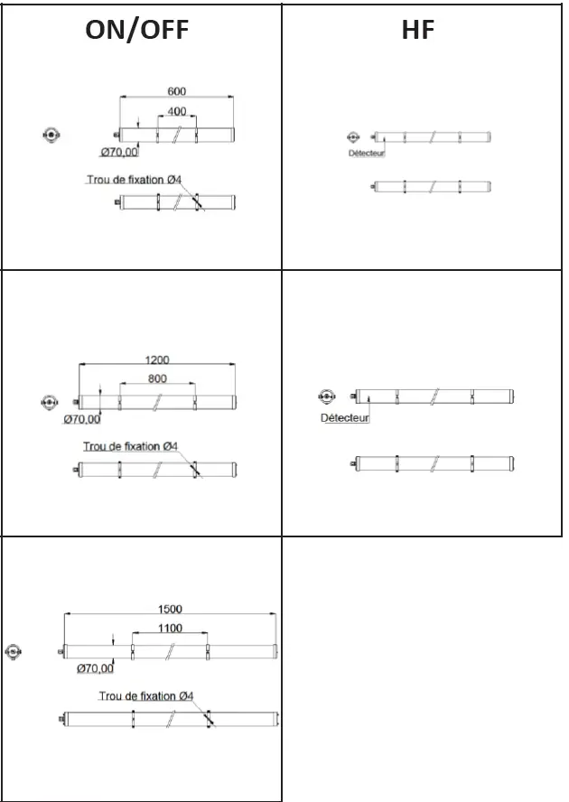 resistex 601758 Argos 5301lm HF BL 4000K LED Tubular Luminaire fig 1