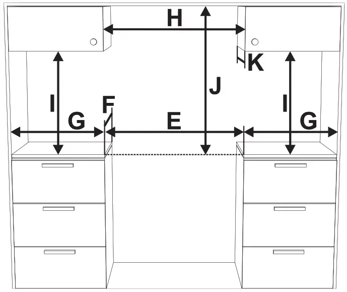 FRIGIDAIRE PCFG3670AF 36 Inch Front Control Freestanding Gas Range - Cabinet clearances