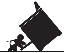 FRIGIDAIRE PCFG3670AF 36 Inch Front Control Freestanding Gas Range - Over Hazard