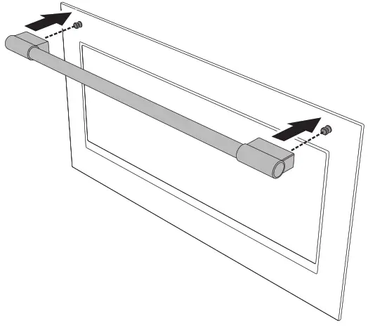 FRIGIDAIRE PCFG3670AF 36 Inch Front Control Freestanding Gas Range - oven door