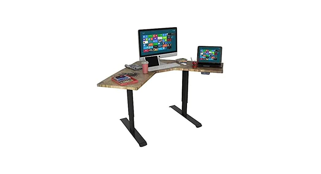 Rife Dml1000 Dual Motor L-shaped Standing Desk Instruction Manual