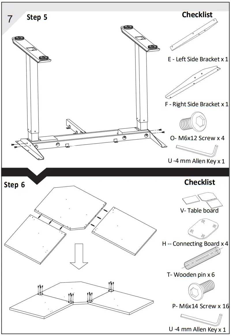 RIFE DML1000 Dual Motor L Shaped Standing Desk - fig3