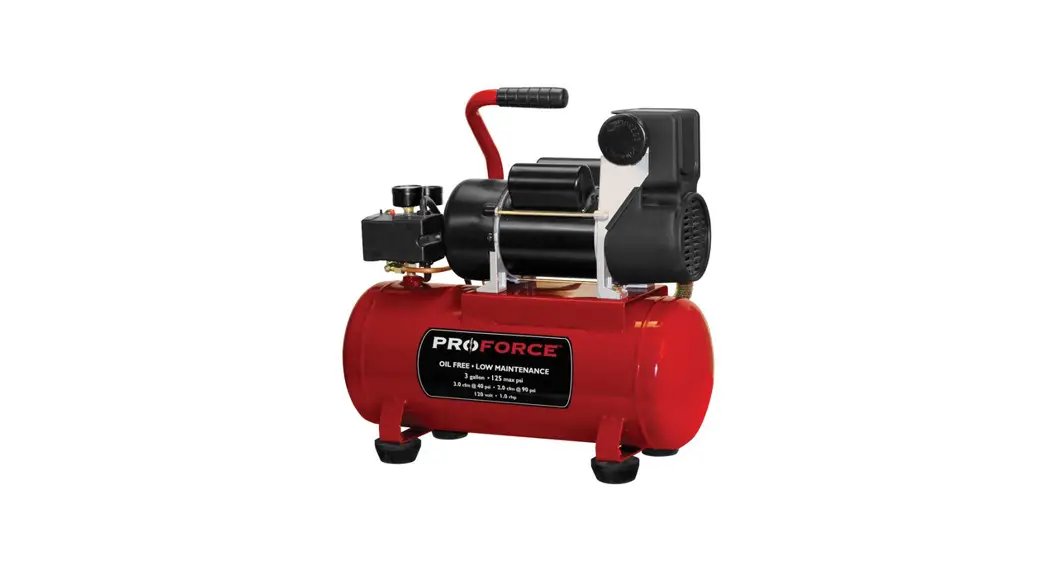 Proforce Vpf1080318 Pro-force 3-gallon Hot Dog Air Compressor With Inflation Kit Owner's Manual