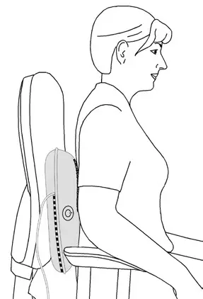 beurer MG 149 Shiatsu Massage - lower back