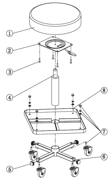 BORMANN BWR5139 Garage Equipment-fig2