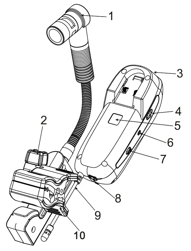 SGPRO V2 Digital Saxophone Wireless Microphone 12