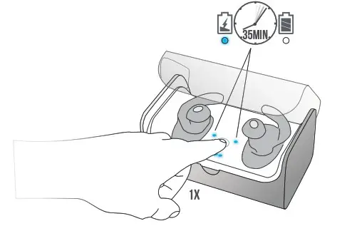 Trust 22161 URBAN Wireless Earphones - charge earphones