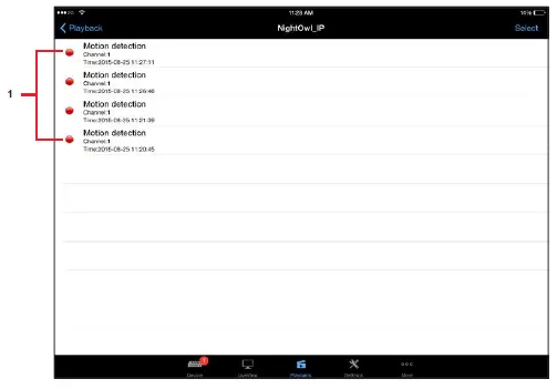 Night owl Pro App 24 -7 - 16