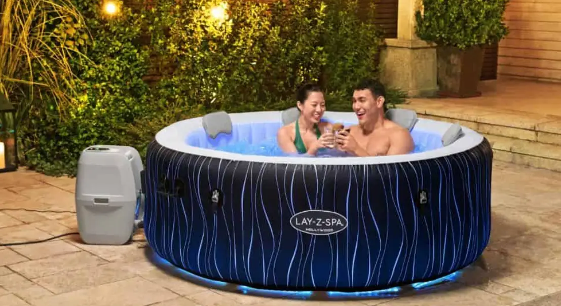Bestway 60059 Lay-z-spa Hollywood Airjet Inflatable Hot Tub With Led Lighting Owner's Manual