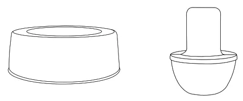 WARING COMMERCIAL WW, WWC, WWD Series Waffle and Waffle Cone Makers Mold