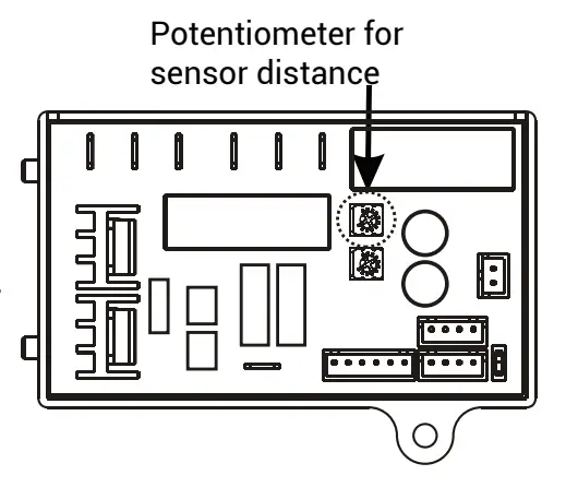 DAN DRYER A S 372 373 Airtap Build In Hand Dryer - IAIR SPEED ADJUSTMENT 1