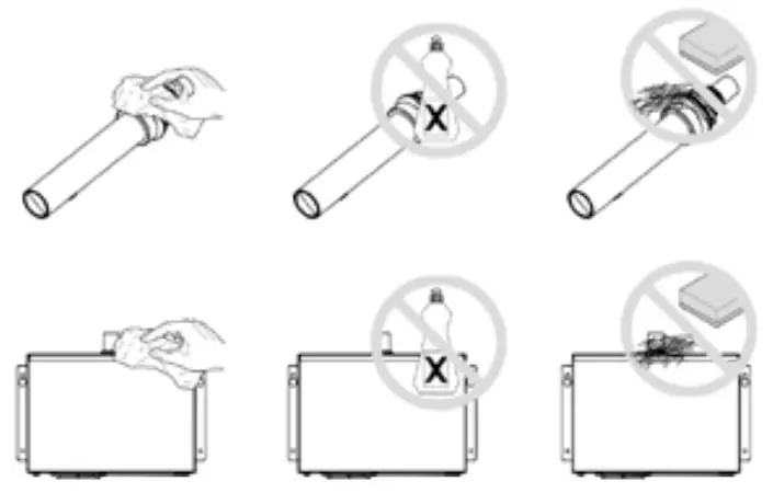 DAN DRYER A S 372 373 Airtap Build In Hand Dryer - INSTALLATION HEIGHT 1