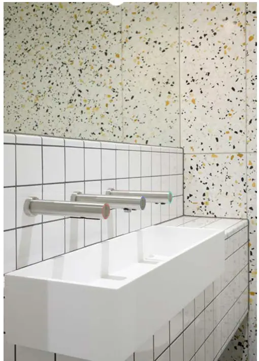 DAN DRYER A S 372 373 Airtap Build In Hand Dryer