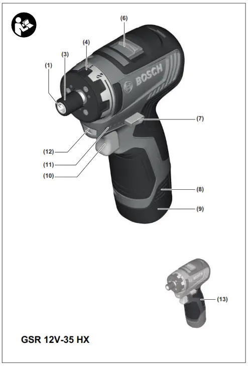 BOSCH GSR 12V-35 Cordless Screwdriver - fig3